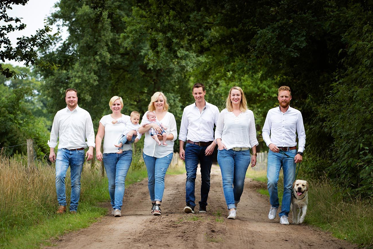 Fotograaf op locatie vennebulten